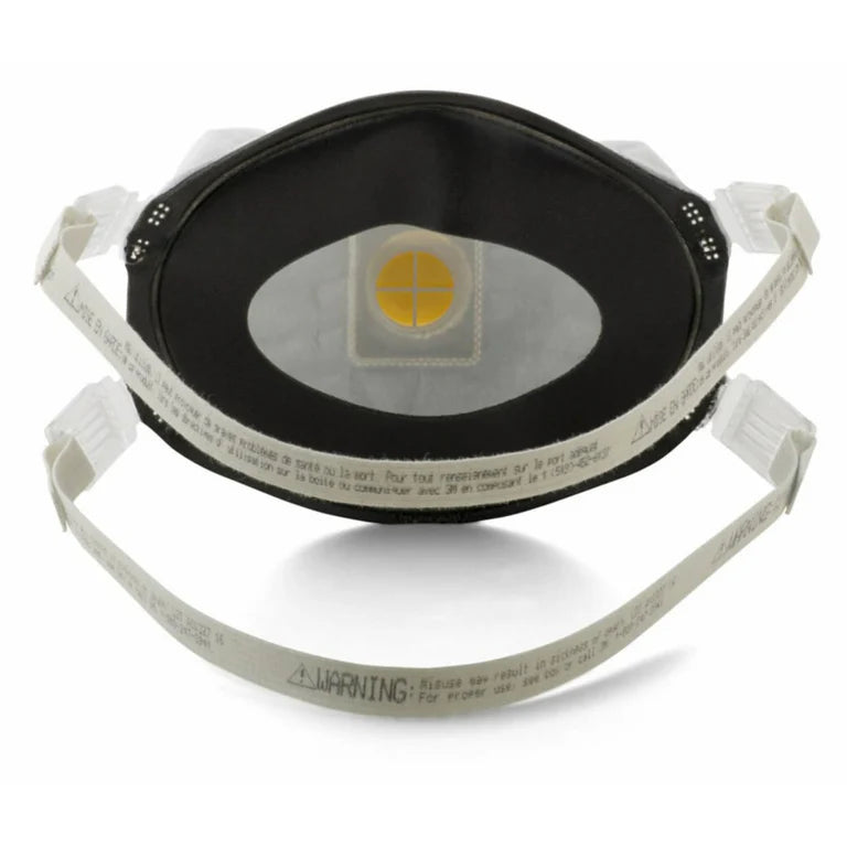 3M 8233 N100 Industrial Respirator with Valve, USA Made, White