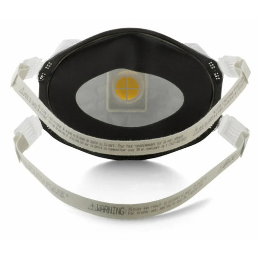 3M 8233 N100 Industrial Respirator with Valve, USA Made, White